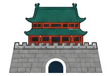 永定门标识