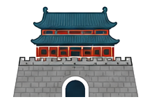 正阳门标识