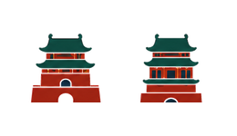 钟鼓楼标识